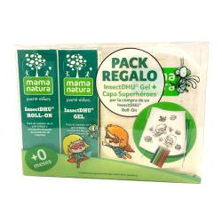 InsectDHU® Roll-On Picaduras +0M (10ml) + GEL InsectDHU® (25g) + CAPA SUPERHÉROES de REGALO!