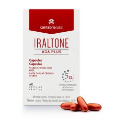 Iraltone AGA Plus- caída capilar crónica severa (60caps)