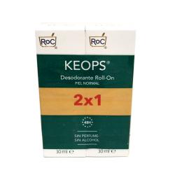 Keops Desodorante Roll-on Piel Normal  (30ml x 2 UNIDADES)
