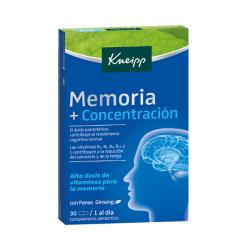 KNEIPP MEMORIA+ CONCENTRACIÓN (30CAPS)
