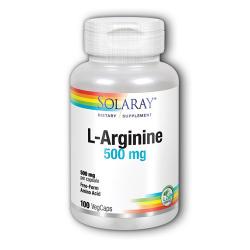 L-Arginina 500 mg (100 vegcaps)
