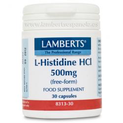 L-Histidina HCI 500mg (30caps)