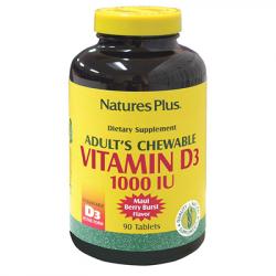 La vitamina D3 1000 UI masticable (90tabs)