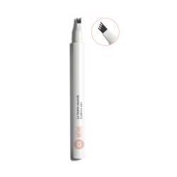 LÁPIZ DE CEJAS CON 3 PUNTAS FINAS (0,9MM) + 3 PLANTILLAS