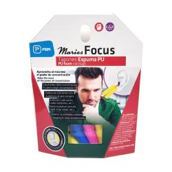 MARIES FOCUS TAPONES OIDOS GOMAESPUMA (5 PARES)