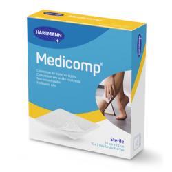 MEDICOMP STERIL COMPRESAS DE TEJIDO NO TEJIDO 10CMx10CM (20 UNIDADES)
