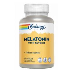 MELATONIN + GYICINE  (100 VEG.CAPSULAS)