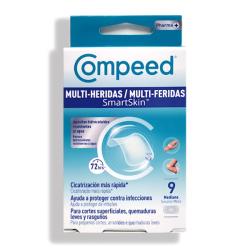 MULTI-HERIDAS SMART-SKIN MEDIANO (9 UNIDADES)