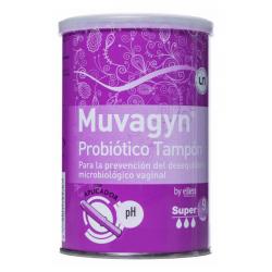 MUVAGYN® Tampón Vaginal Super con aplicador (9uds)