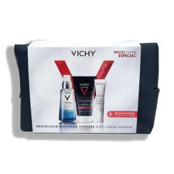 NECESER PROTOCOLO ANTI-EDAD HOMBRE MINERAL 89 SERUM (50ML)+ STRUCTURE CREMA (50ML) +UV AGE DAILY (15ML)