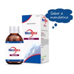 Neo Dex Solución MINERALES y VITAMINAS SABOR MANDARINA (150ml)