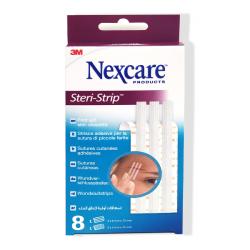 NEXCARE STERI TRIP SUTURAS CUTANEAS ADHESIVAS (8 UNIDADES)			