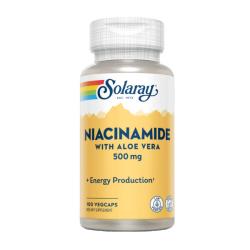NIACINAMIDE 500MG CON ALOE VERA  (100 VEG.CAPSULAS)