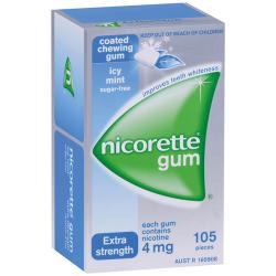 NICORETTE ICE MINT 4mg (CHICLES MEDICAMENTOSOS)