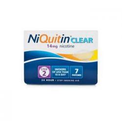 NIQUITIN CLEAR 14mg 24 HORAS  (7 PARCHE TRANSDERMICO)