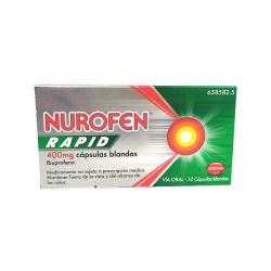 NUROFEN 400mg (10 cápsulas blandas)