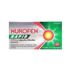 NUROFEN RAPID 400MG (20 CAPSULAS BLANDAS)