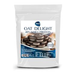 OAT DELIGHT 40% whey protein Cookies-Cream (1.5kg)