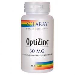 OptiZinc Zinc + Vitamina B6 30mg (60 vegcaps)