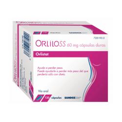 ORLILOSS 60 MG CAPSULAS DURAS (120 cápsulas)