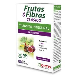 ORTIS FRUTAS Y FIBRAS CLASICO (30 COMPRIMIDOS)