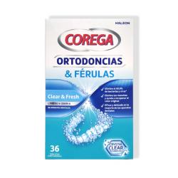 ORTODONCIAS & FÉRULAS (36 TABLETAS LIMPIADORAS)