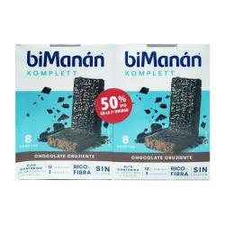 PACK BEKOMPLETT CHOCOLATE CRUJIENTE (8 BARRITAS x 2 CAJAS)