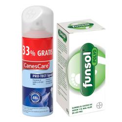 PACK CANESCARE® PROTECT SPRAY PIES (150ML) + FUNSOL® POLVO (60G)