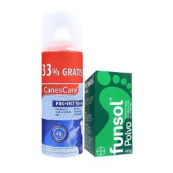 PACK CANESCARE® PROTECT SPRAY PIES (150ML) + FUNSOL® POLVO (60G)