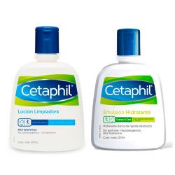 Pack Cetaphil Emulsión Hidratante (237g) + Loción Limpiadora (237ml)   