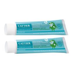 PACK DUPLO DENTIFRICO MENTA BIO NIÑO 7 AÑOS (2 UNIDADES X 50ML)