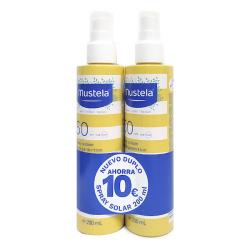 PACK DUPLO SOLAR  SPRAY SPF50 (2 UNIDADES X 200ML)