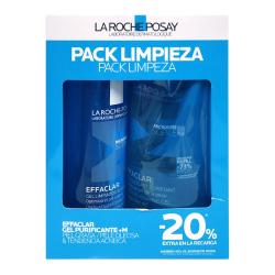 PACK EFFACLAR GEL LIMPIADOR PURIFICANTE +M (400ML) + RECARGA (400ML)