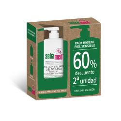 PACK EMULSIÓN SIN JABÓN PIEL SENSIBLE ( 2 UNIDADES X 750ML)