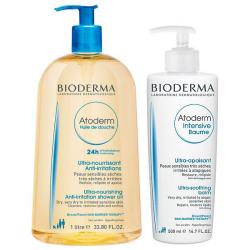 PACK HIGIENE+HIDRATACIÓN ATODERM ACEITE DE DUCHA (1.000ml) + BÁLSAMO INTENSIVO (500ML)