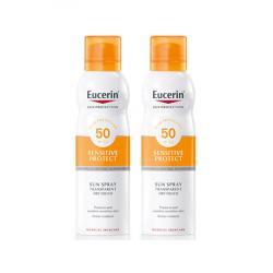 PACK SUN SPRAY TRANSPARENTE DRY TACTO SECO (2 UNIDADES X 200ML )