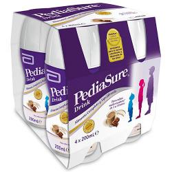 Pediasure Bebida de Chocolate (4 UNIDADES x 200ml)