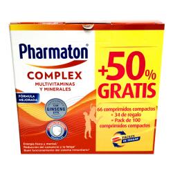 Pharmaton® Complex (66comp.) + 34comprimidos de REGALO!