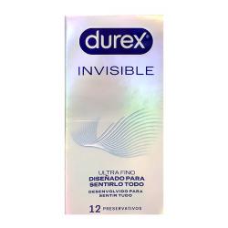 PRESERVATIVO INVISIBLE REGULAR FIT (12 UNIDADES)   