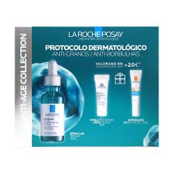 PROTOCOLO ANTIGRANOS EFFACLAR ULTRA CONCENTRATED SERUM (30ML) +HYALU B SERUM OJOS (5ML) + ANTHELIOS UVAir SPF50 (15ML) REGALO!