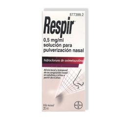 RESPIR 0,5mg/ml PULVERIZACION NASAL (20ml Frasco+bomba pulverizadora)