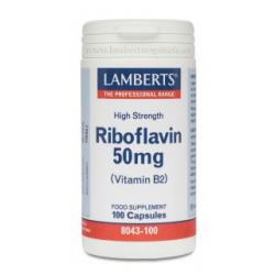 Riboflavina 50mg - Vitamina B2 (100caps)