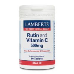 Rutina y Vitamina C 500mg + Bioflavonoides (90tabs)