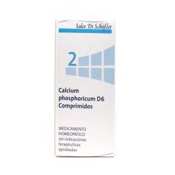Sal Schüssler Nº2 Calcium phosphoricum (80comp) - La Sal de los Huesos y los Dientes