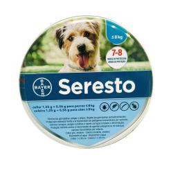 SERESTO COLLAR ANTIPARASITARIO PARA PERROS -8KG (7-8 MESES DE PROTECCIÓN)