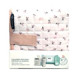 SET BABY CARE + CAMBIADOR PAÑAL ROSA REGALO!