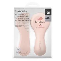 SET CEPILLO Y PEINE ROSA (2 UNIDADES)