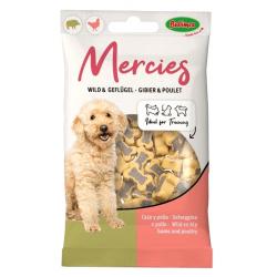 SNACK MERCIES SEMI-HUMEDO DE CAZA Y POLLO (100G)