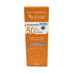 Solar Crema con Color UNIFICANTE PIEL SECA SPF50 LUZ AZUL (50ml)