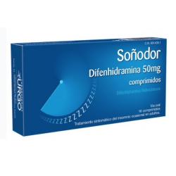 SOÑODOR 50MG (16 COMPRIMIDOS)
